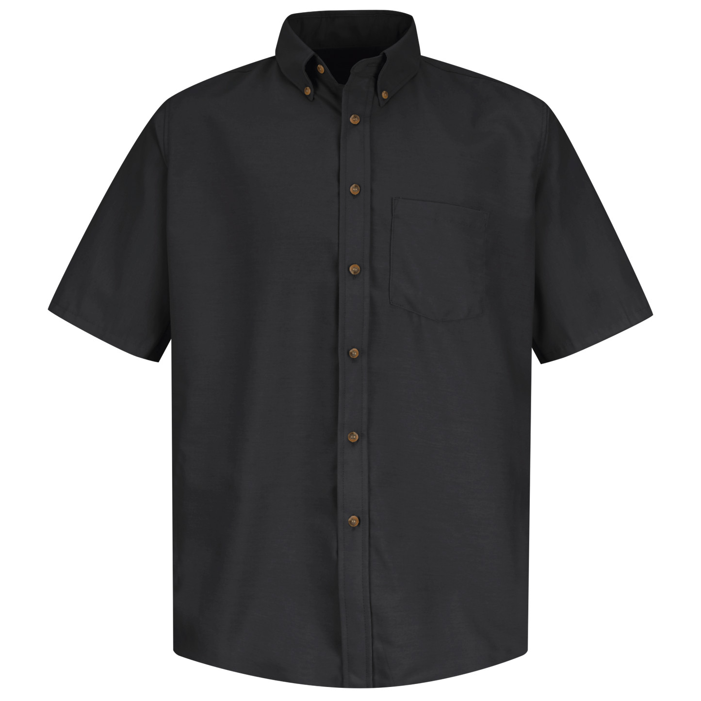 Red Kap Men's Short Sleeve Poplin Dress Shirt