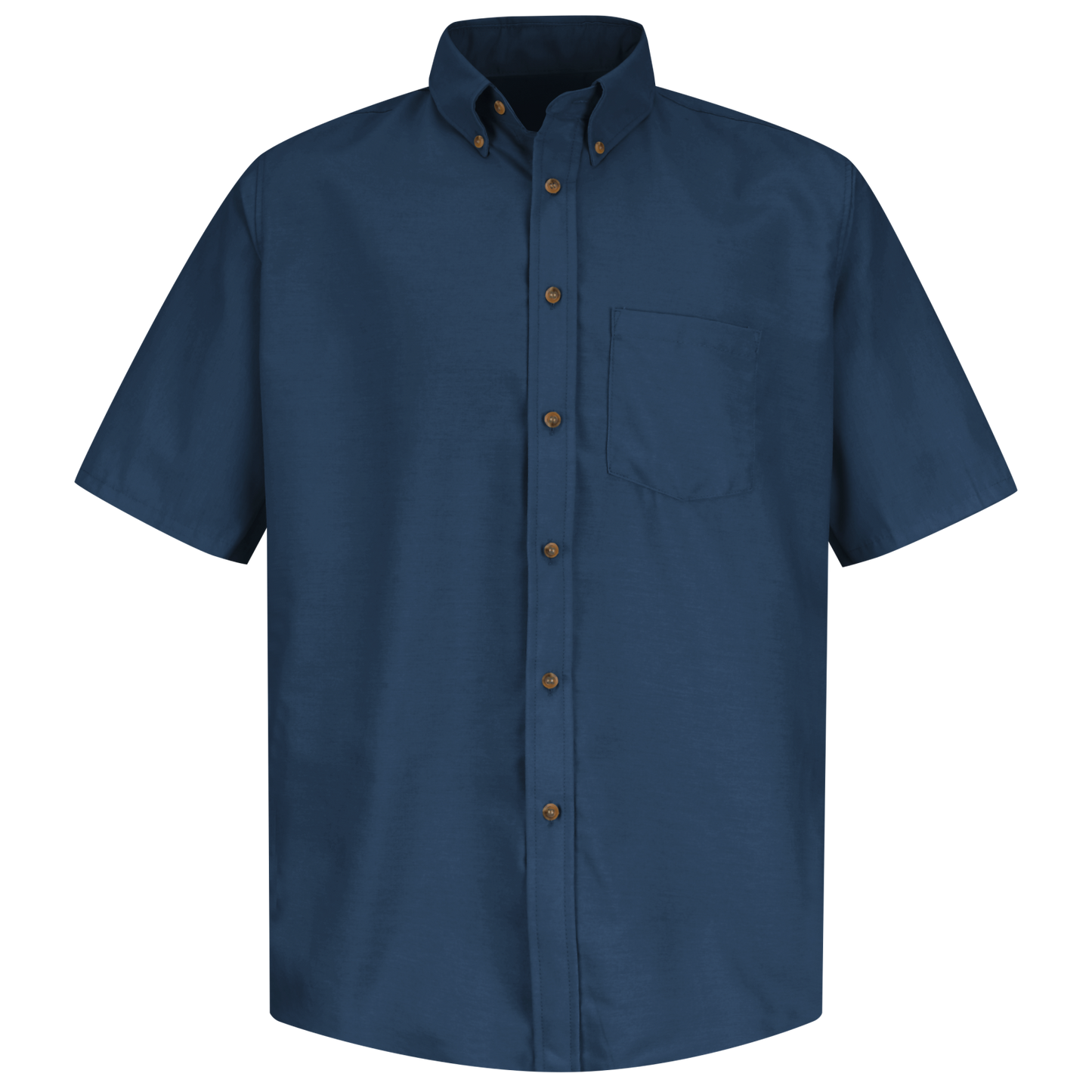 Red Kap Men's Short Sleeve Poplin Dress Shirt