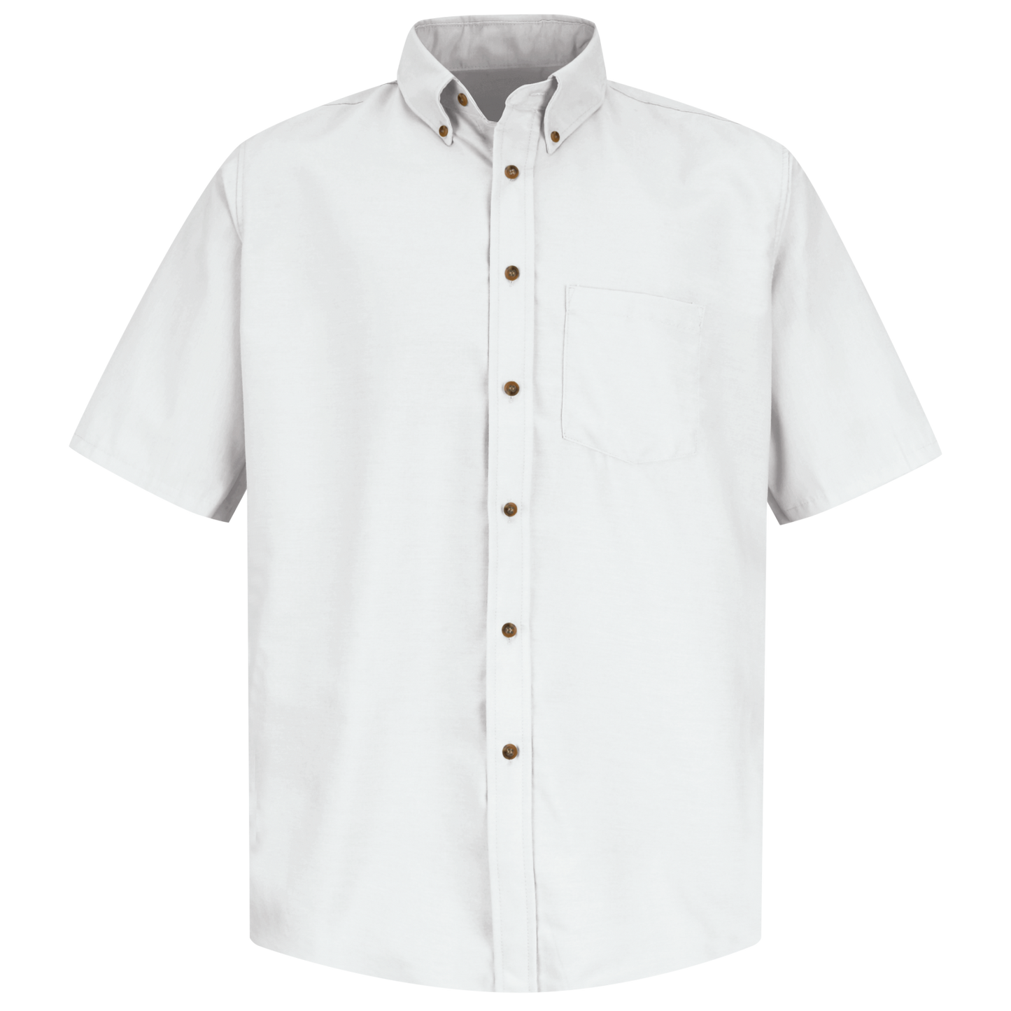 Red Kap Men's Short Sleeve Poplin Dress Shirt