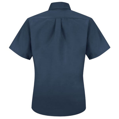 Acura® Women's Short Sleeve Poplin Dress Shirt