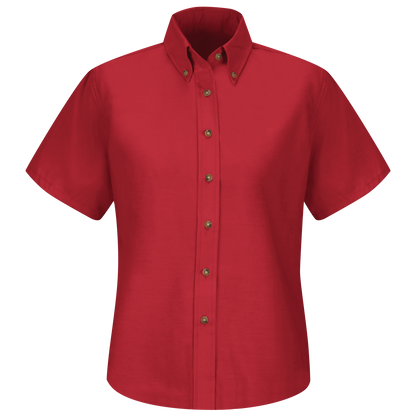 Red Kap Women's Short Sleeve Poplin Dress Shirt