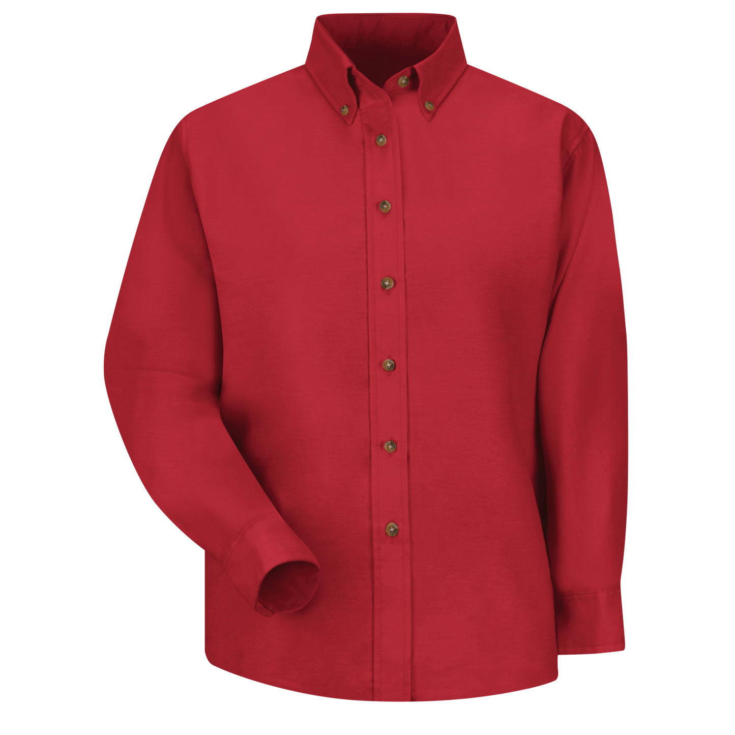 Red Kap Women's Long Sleeve Poplin Dress Shirt