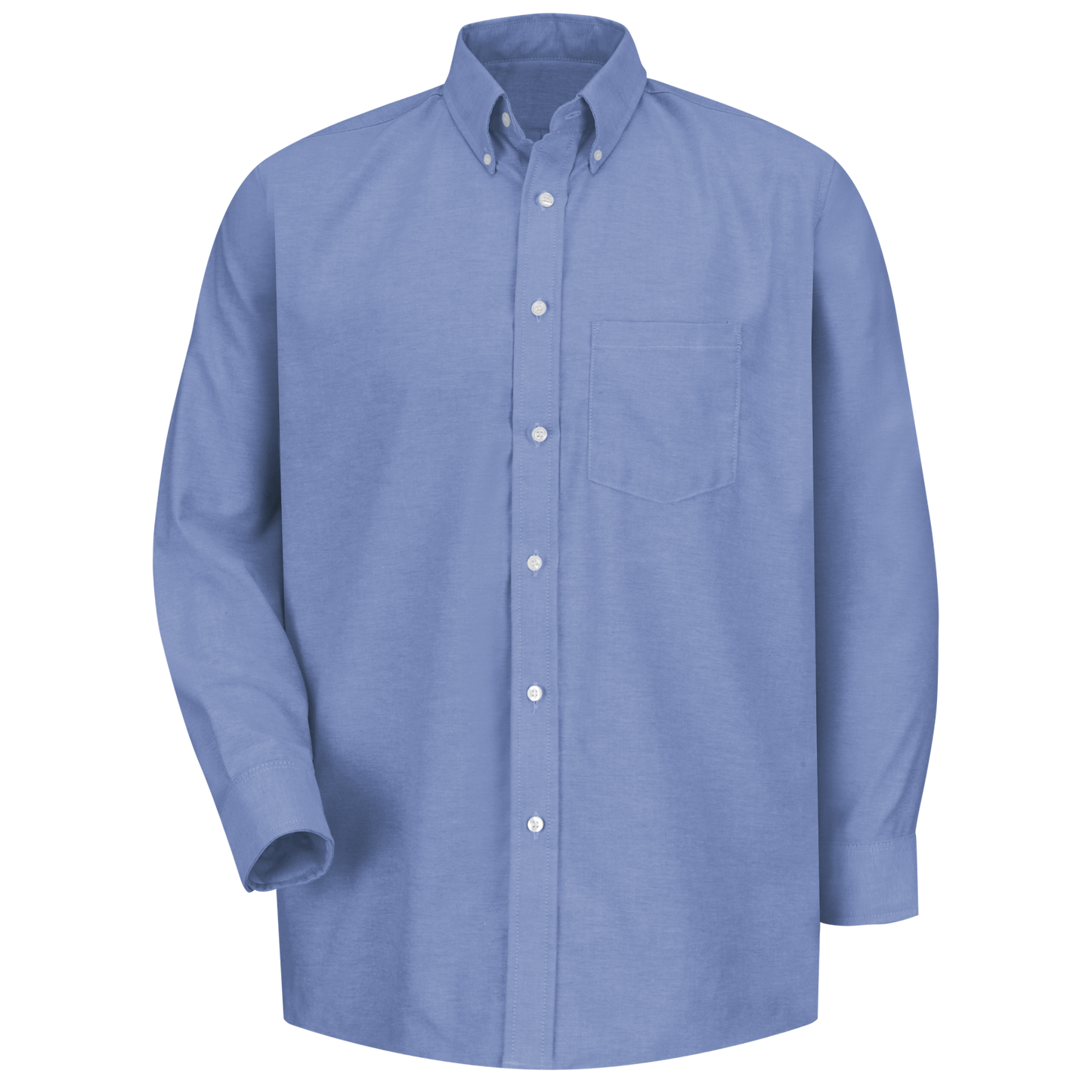 Red Kep Men's Long Sleeve Executive Oxford Dress Shirt -Light Blue