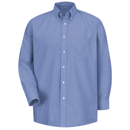 Red Kep Men's Long Sleeve Executive Oxford Dress Shirt -Light Blue