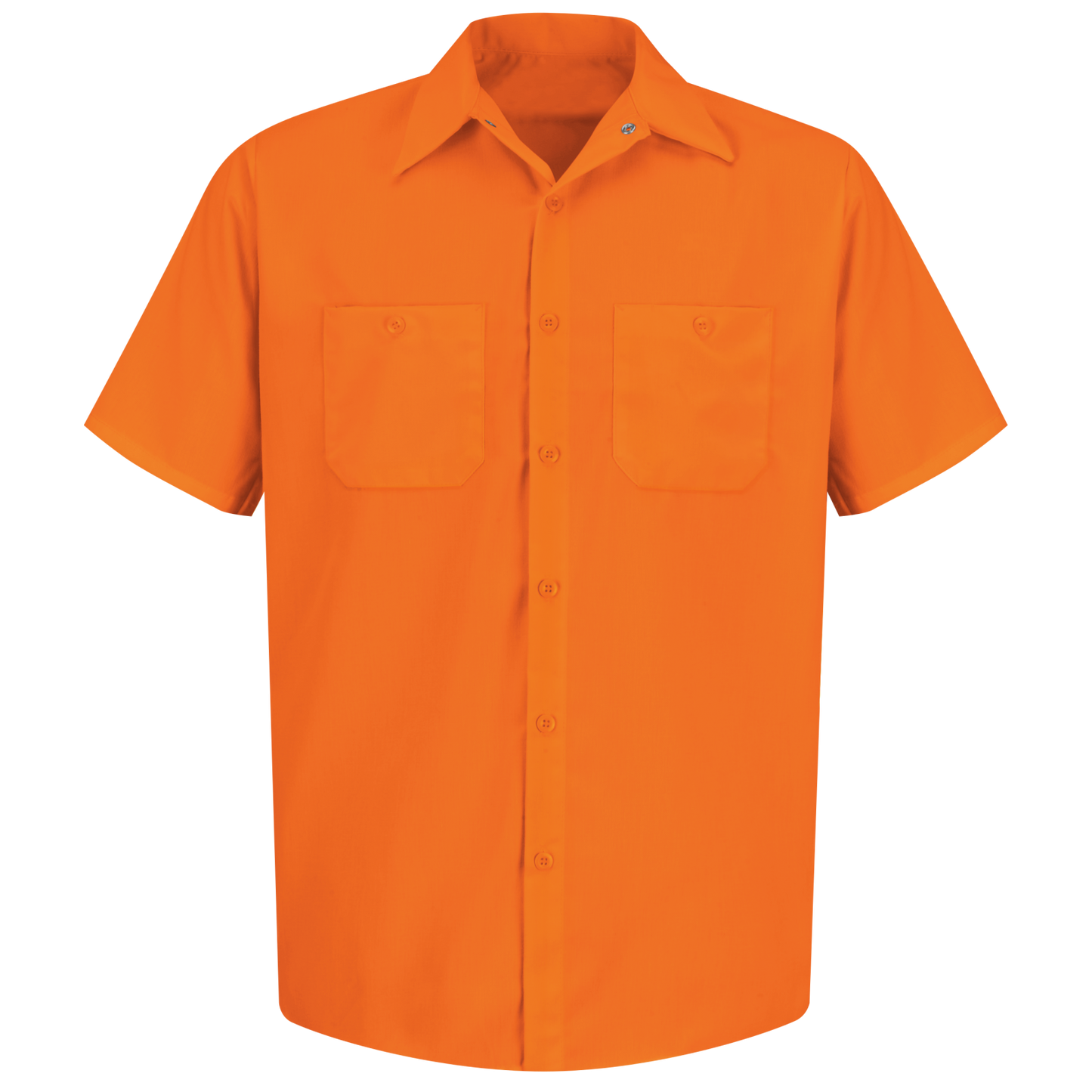 Red Kap Short Sleeve Enhanced Visibility Work Shirt