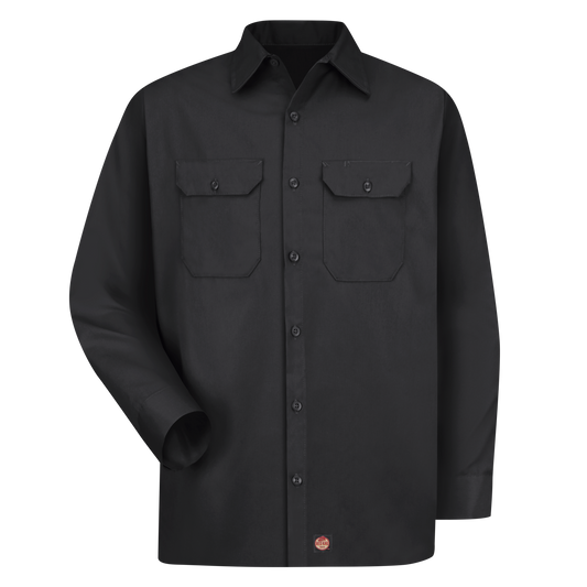 Red Kap Men's Long Sleeve Utility Uniform Shirt