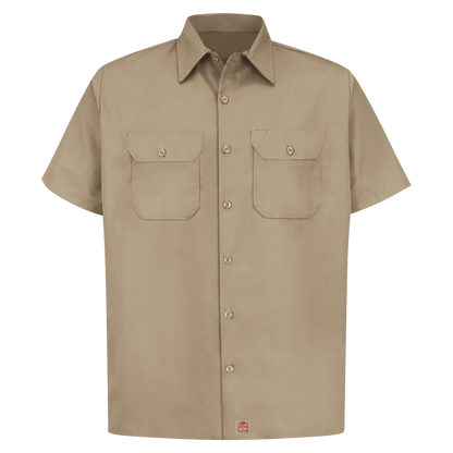 Red Kap Men's Short Sleeve Utility Uniform Shirt