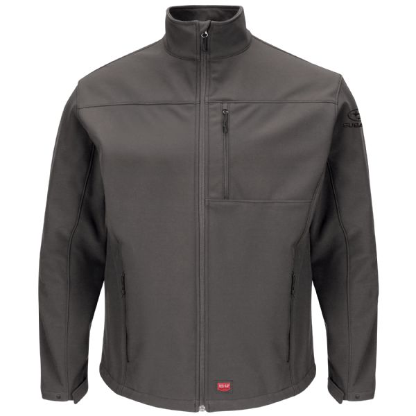 Subaru Men's Deluxe Soft Shell Jacket - Charcoal -SUJ3CH – Basics