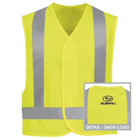 Subaru Hi-Visibility Safety Vest - HI VIS YELLOW