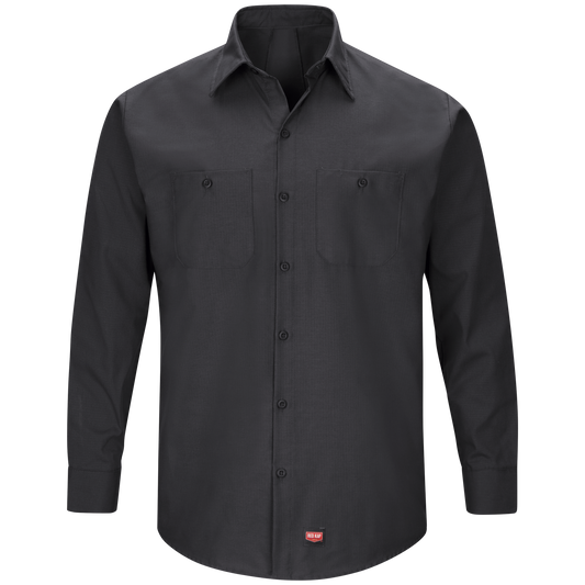 Red Kap Men's Long Sleeve Work Shirt with MIMIX®