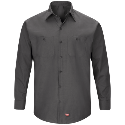 Red Kap Men's Long Sleeve Work Shirt with MIMIX®