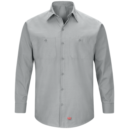 Red Kap Men's Long Sleeve Work Shirt with MIMIX®