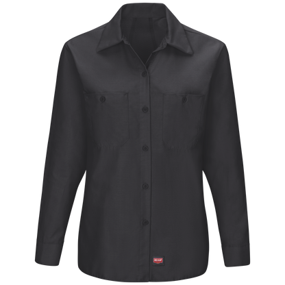 Red Kap Women's Long Sleeve Work Shirt with MIMIX®