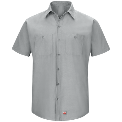 Red Kap Men's Short Sleeve Work Shirt with MIMIX®