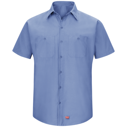 Red Kap Men's Short Sleeve Work Shirt with MIMIX®