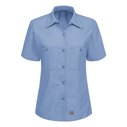 Red Kap Women's Short Sleeve Work Shirt with MIMIX®