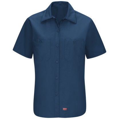 Red Kap Women's Short Sleeve Work Shirt with MIMIX®