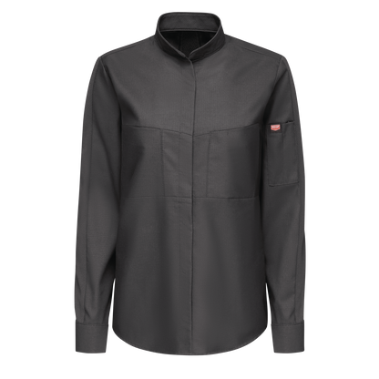 Red Kap Women's Long Sleeve Performance Pro+ Work Shirt with OilBlok + MIMIX®