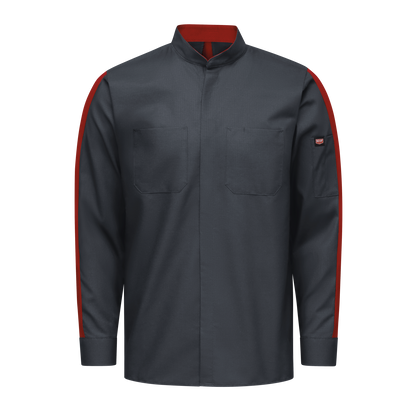 Red Kap Men's Long Sleeve Pro+ Work Shirt with OilBlok and MIMIX®