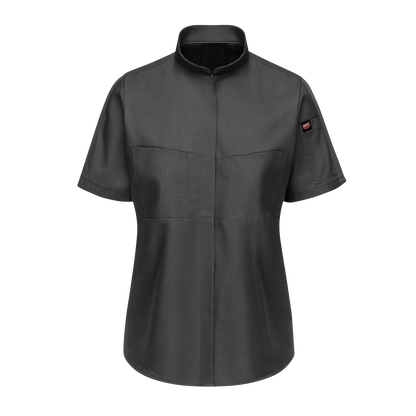 Red Kap Women's Short Sleeve Performance Pro+ Work Shirt with OilBlok + MIMIX®