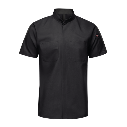 Red Kap Men's Short Sleeve Pro+ Work Shirt with OilBlok and MIMIX®