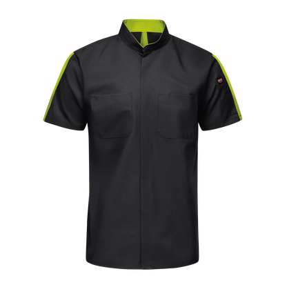 Red Kap Men's Short Sleeve Pro+ Work Shirt with OilBlok and MIMIX®