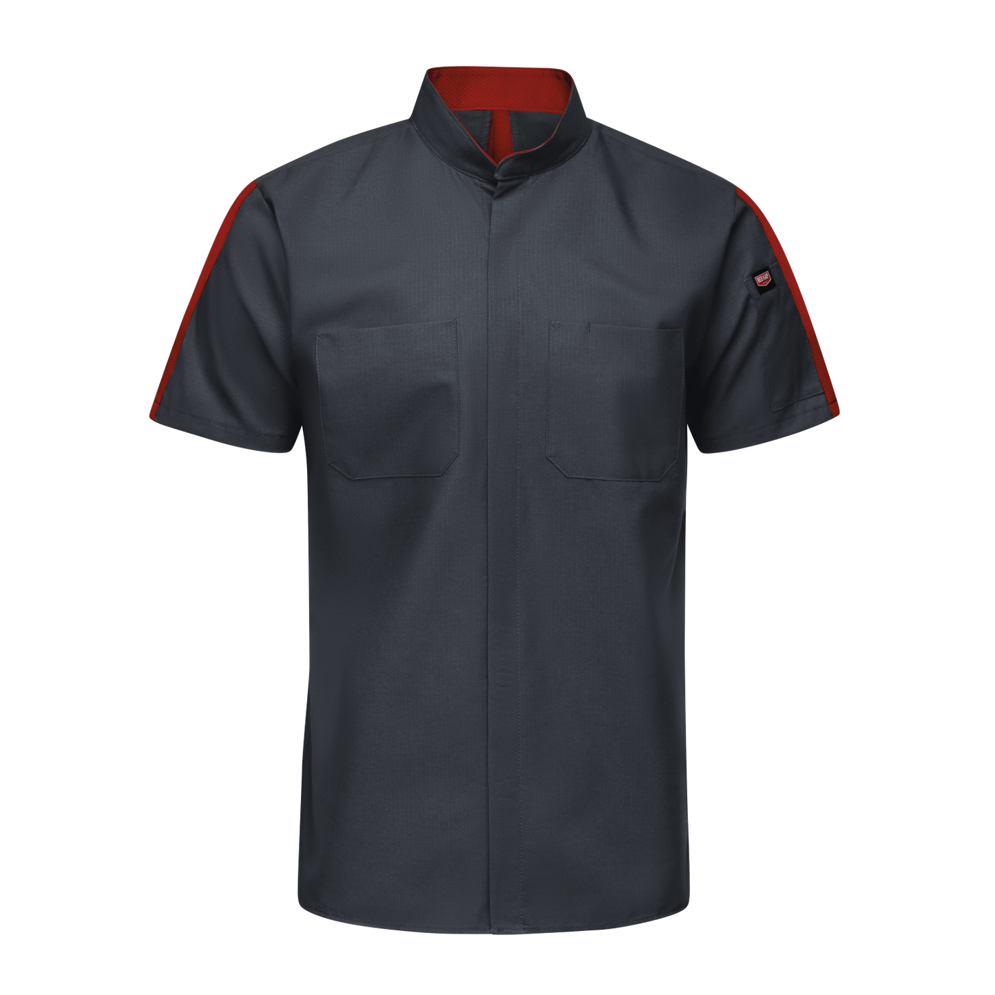 Red Kap Men's Short Sleeve Pro+ Work Shirt with OilBlok and MIMIX®