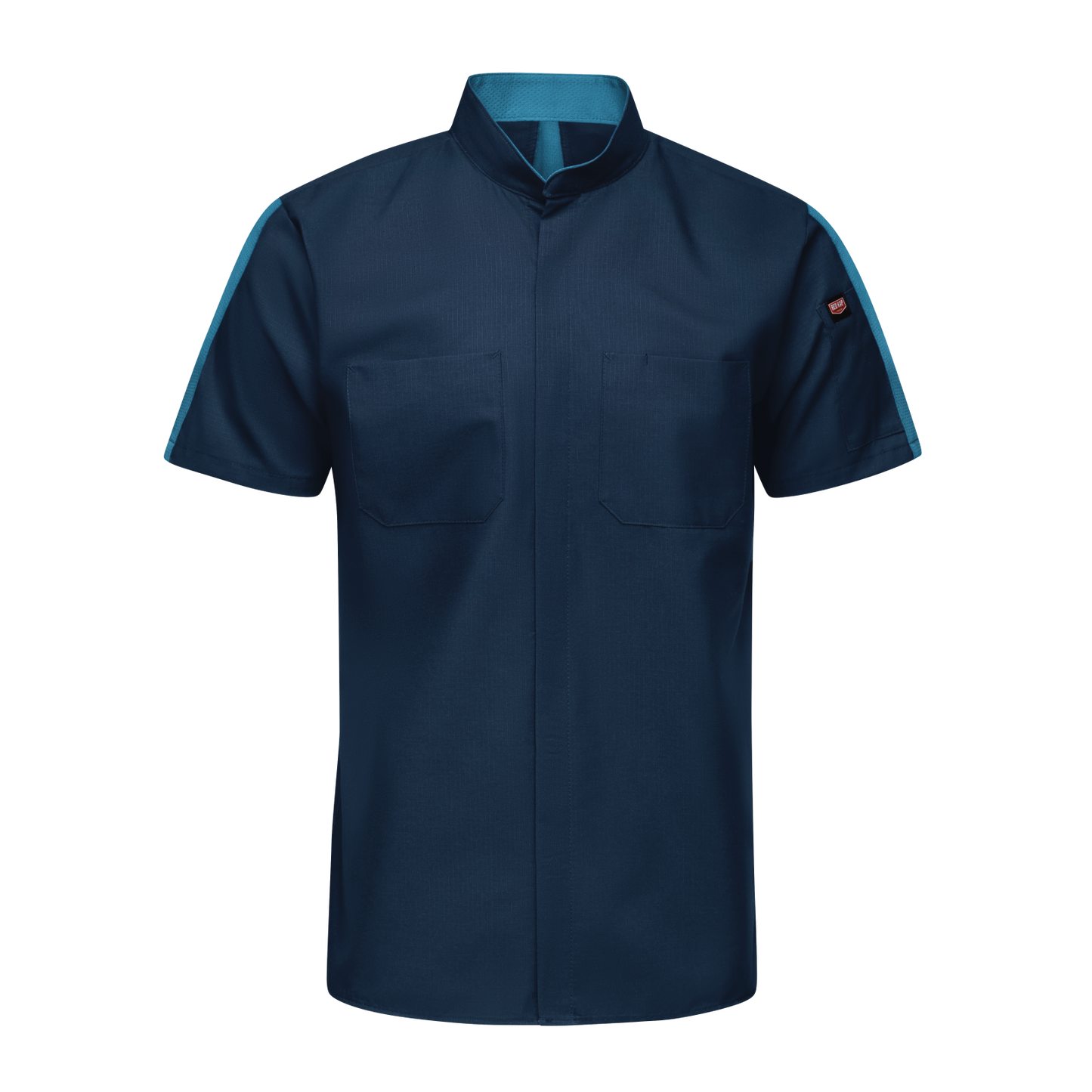 Red Kap Men's Short Sleeve Pro+ Work Shirt with OilBlok and MIMIX®