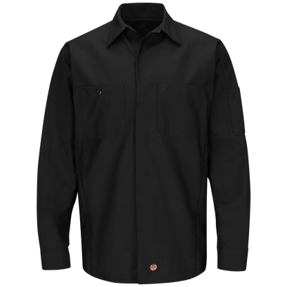 Red Kep Men's Long Sleeve Solid Crew Shirt