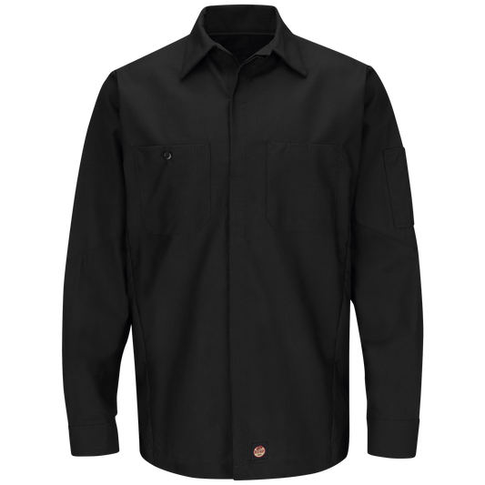 Red Kep Men's Long Sleeve Solid Crew Shirt