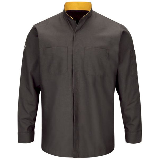 Chevrolet Long Sleeve Technician Shirt - Charcoal with Grey Accent