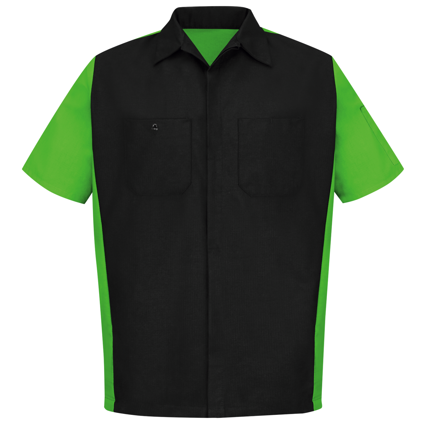 Red Kap Men's Short Sleeve Two-Tone Crew Shirt