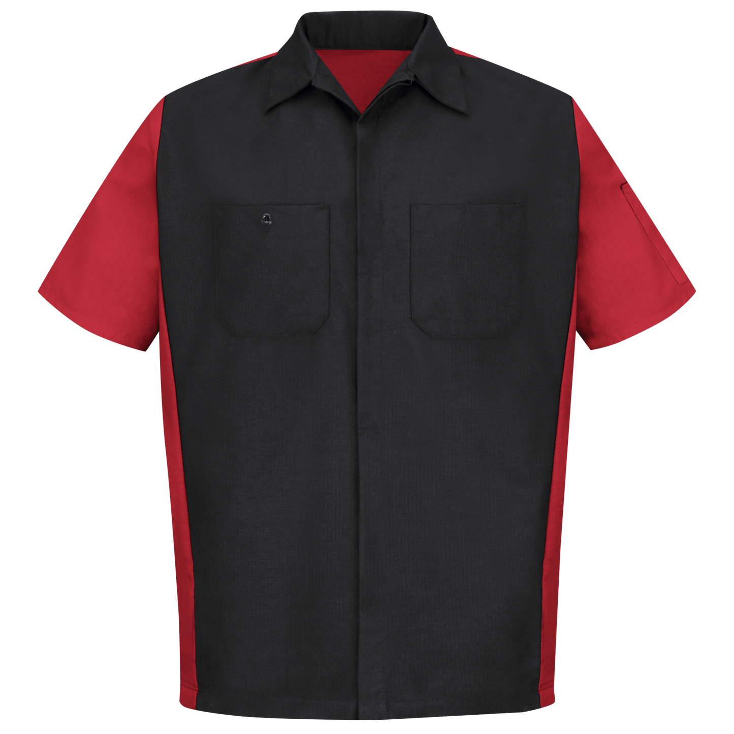 Red Kap Men's Short Sleeve Two-Tone Crew Shirt