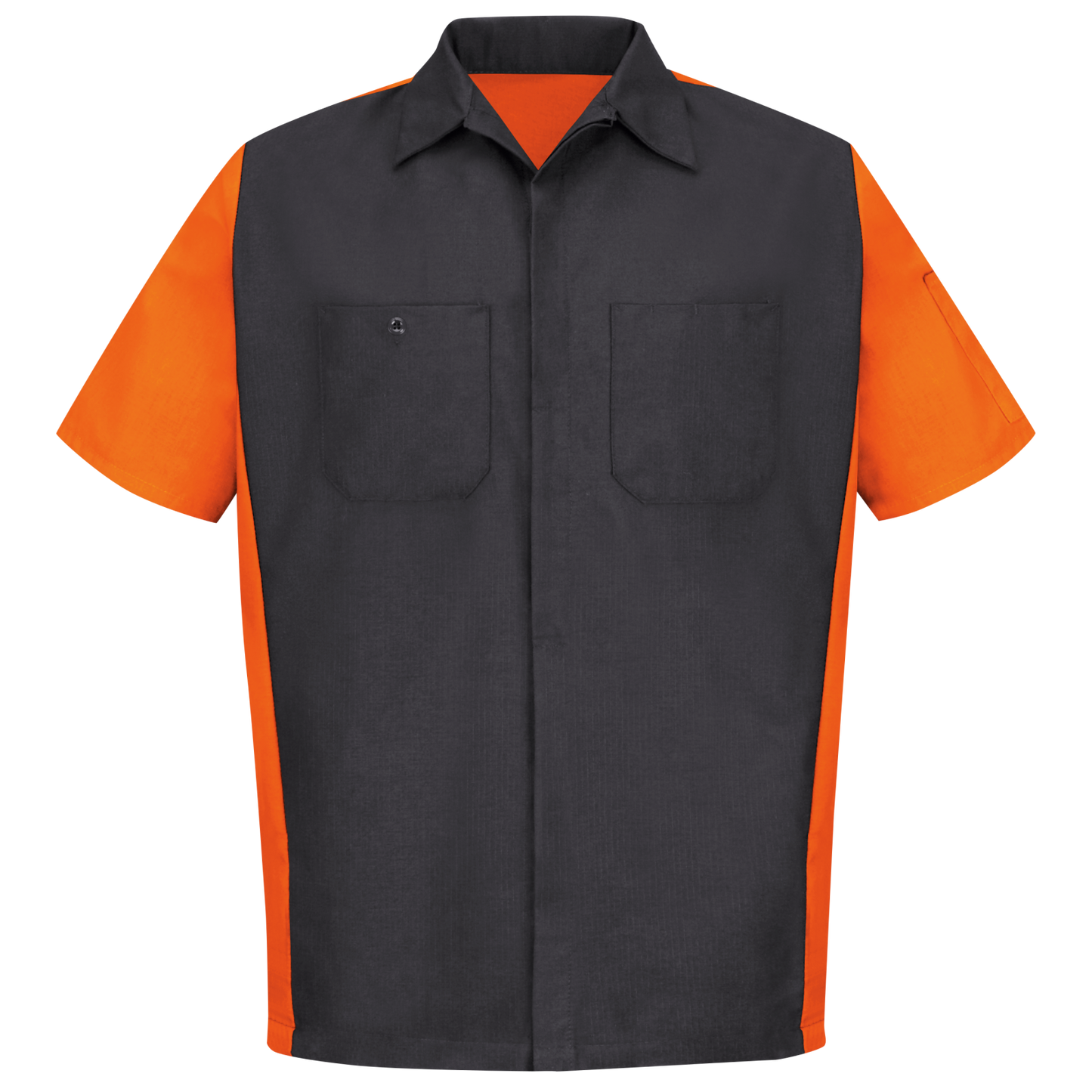 Red Kap Men's Short Sleeve Two-Tone Crew Shirt