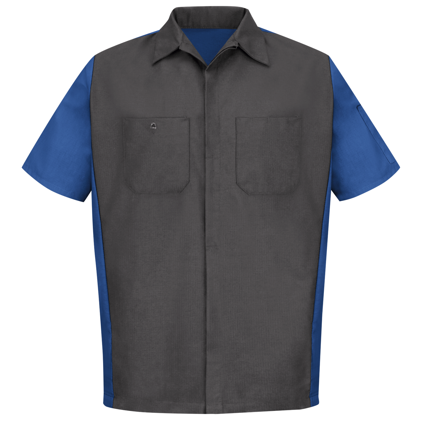 Red Kap Men's Short Sleeve Two-Tone Crew Shirt