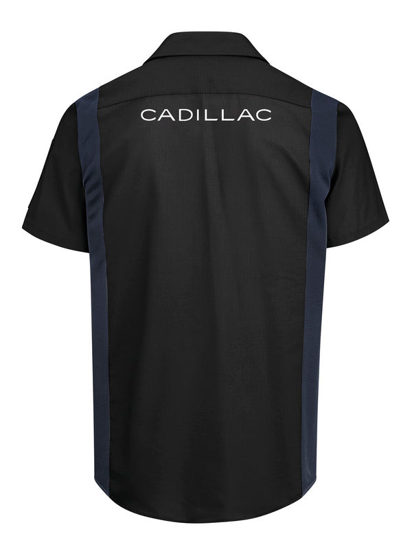 Cadillac Short Sleeve Technician Shirt - Black