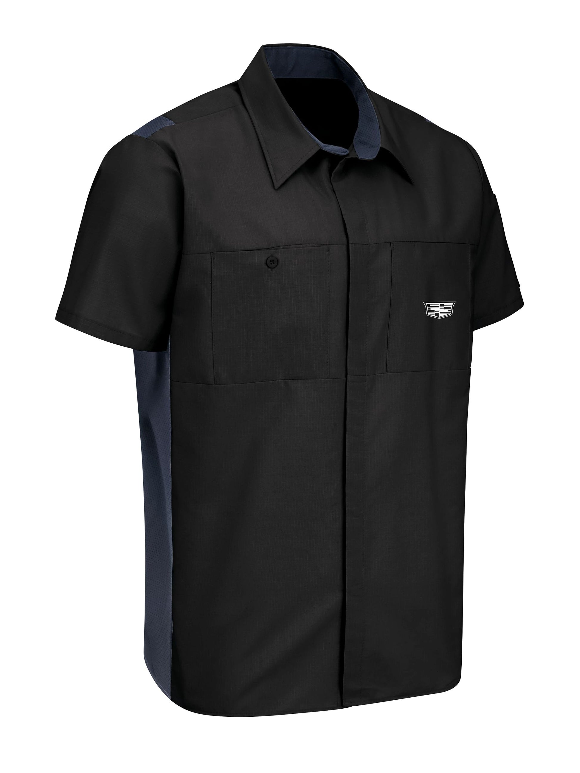Cadillac Short Sleeve Technician Shirt - Black - SY22CD
