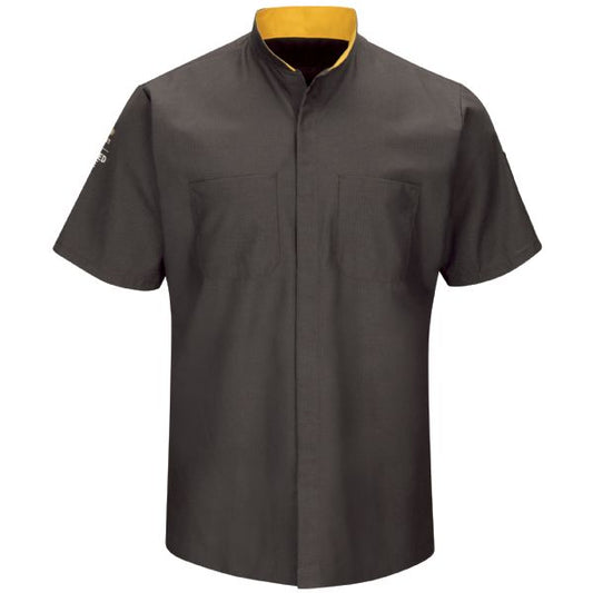 Chevrolet Short Sleeve Technician Shirt - Charcoal with Grey Accent