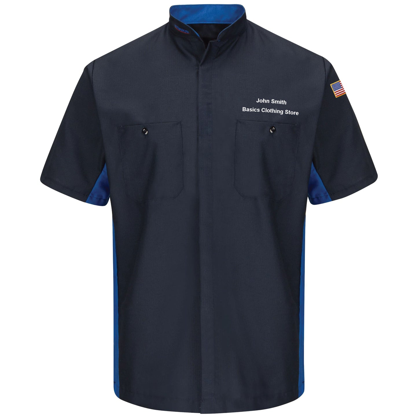 ACDelco Short Sleeve Technician Shirt - Navy/Royal