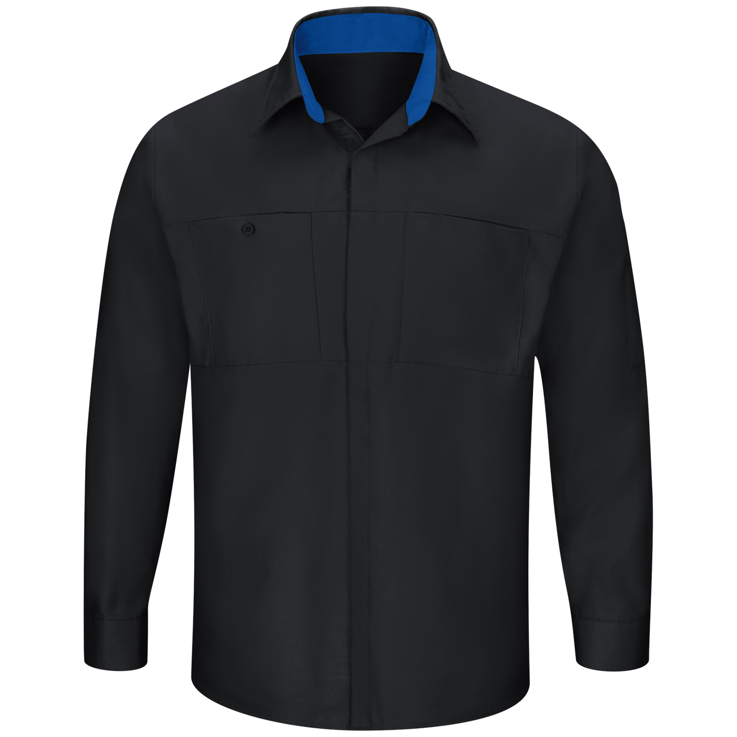 Red Kap Men's Long Sleeve Performance Plus Shop Shirt with OilBlok Technology