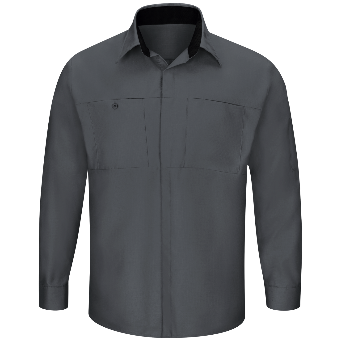 Red Kap Men's Long Sleeve Performance Plus Shop Shirt with OilBlok Technology