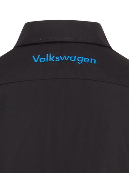 Volkswagen® Short Sleeve OilBLock Tech Shirt - Black / Royal Blue