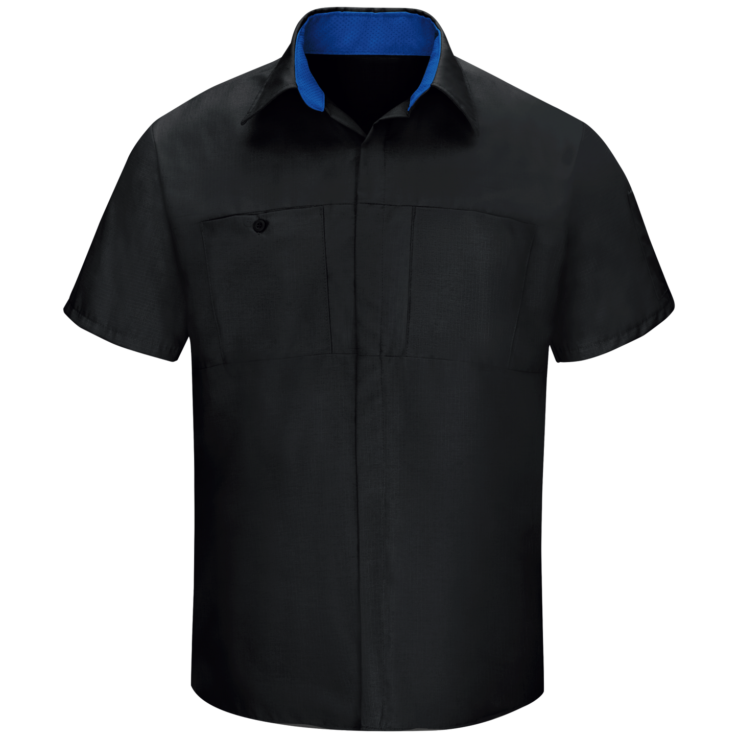 Red Kap Men's Short Sleeve Performance Plus Shop Shirt With Oilblok Technology