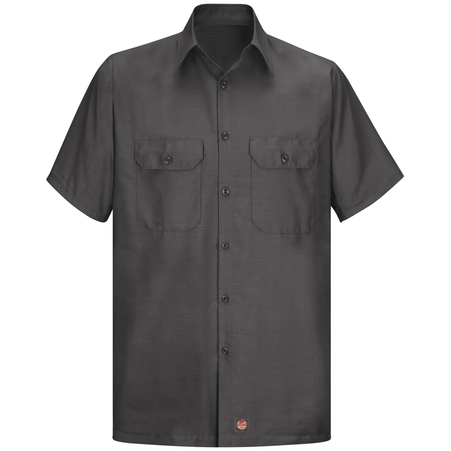 Red Kap Men's Short Sleeve Solid Rip Stop Shirt