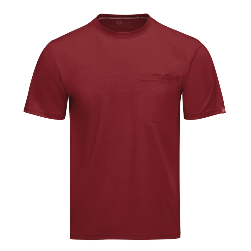 Red Kap Men's Cooling Short Sleeve Pocket Tee