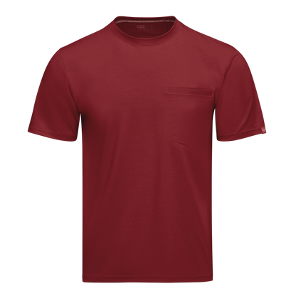 Red Kap Men's Cooling Short Sleeve Pocket Tee