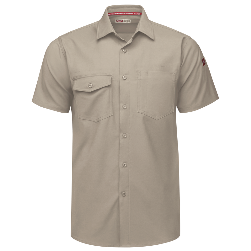 Red Kap Men's Short Sleeve Cooling Work Shirt - Regular