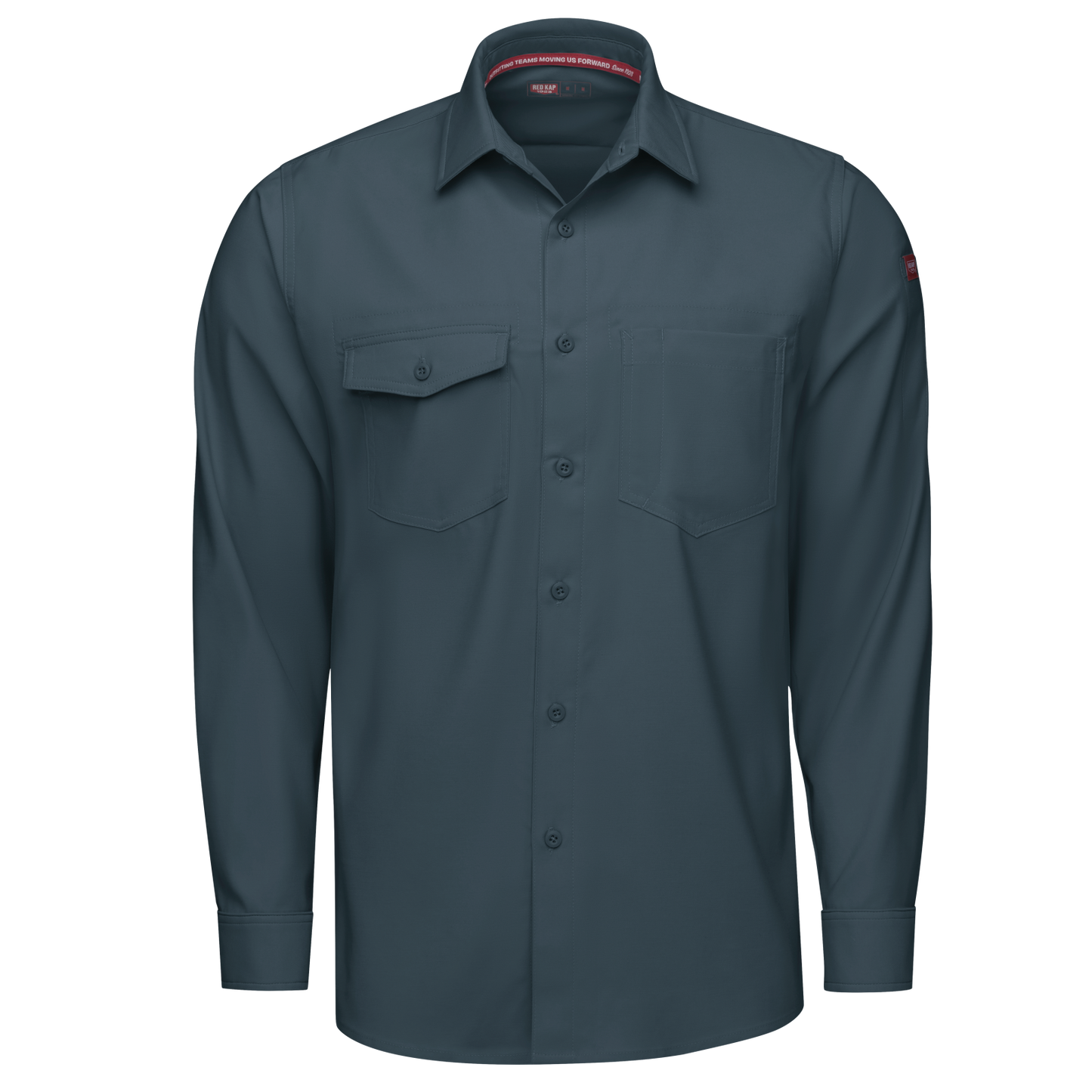 Red Kap Men's Cooling Long Sleeve Work Shirt