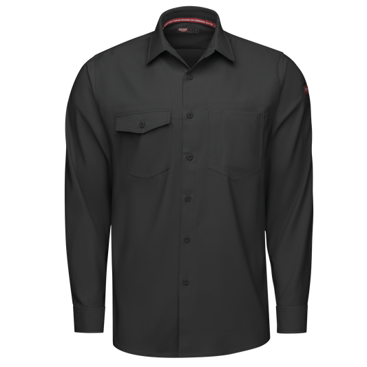 Red Kap Men's Cooling Long Sleeve Work Shirt