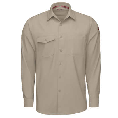 Red Kap Men's Cooling Long Sleeve Work Shirt